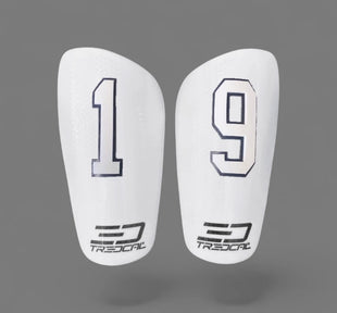 Large Single Number on Each Guard (Varsity Font)