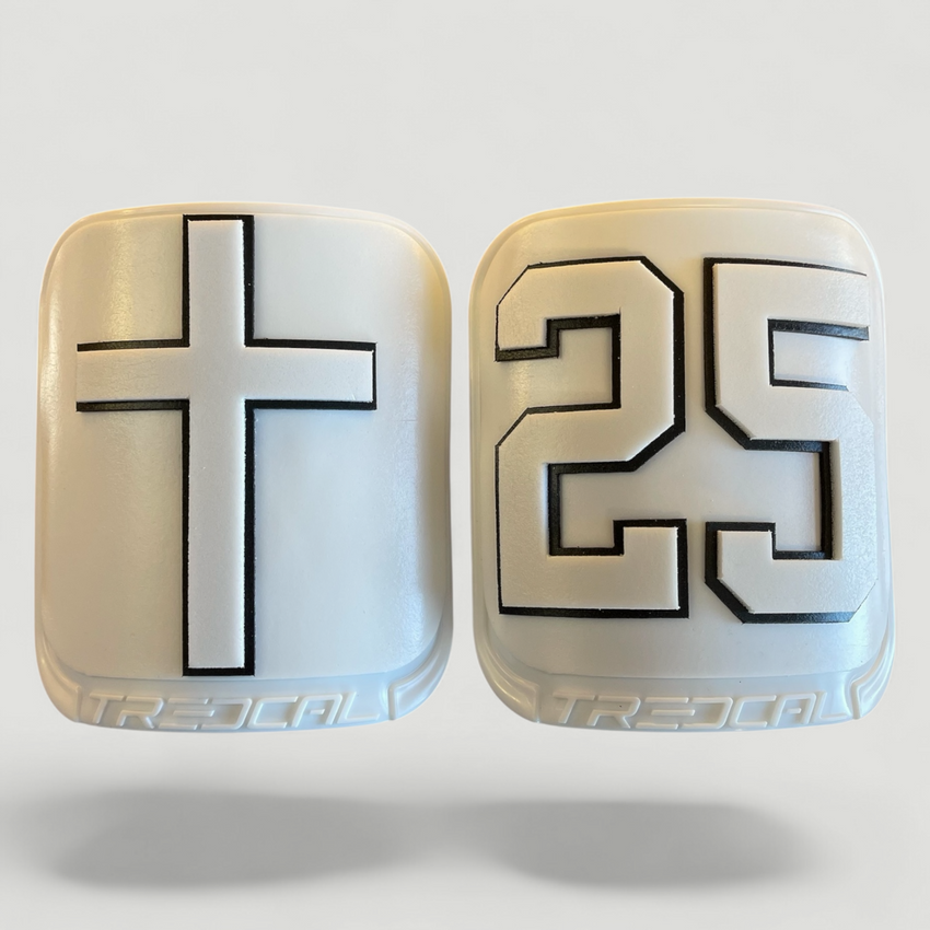 Cross and Number/Initials
